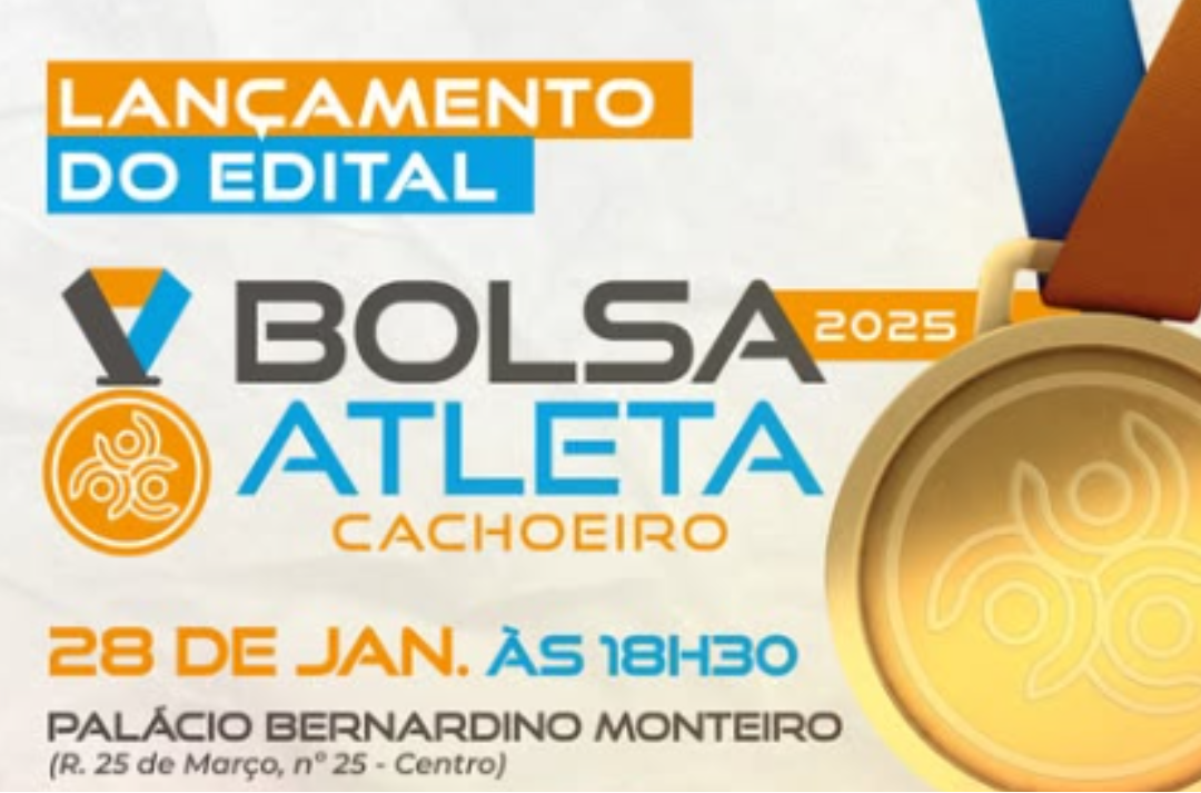 A Secretaria de Esporte, Lazer e Qualidade de Vida (Semesp) de Cachoeiro, lançará amanhã edital do Bolsa Atleta.