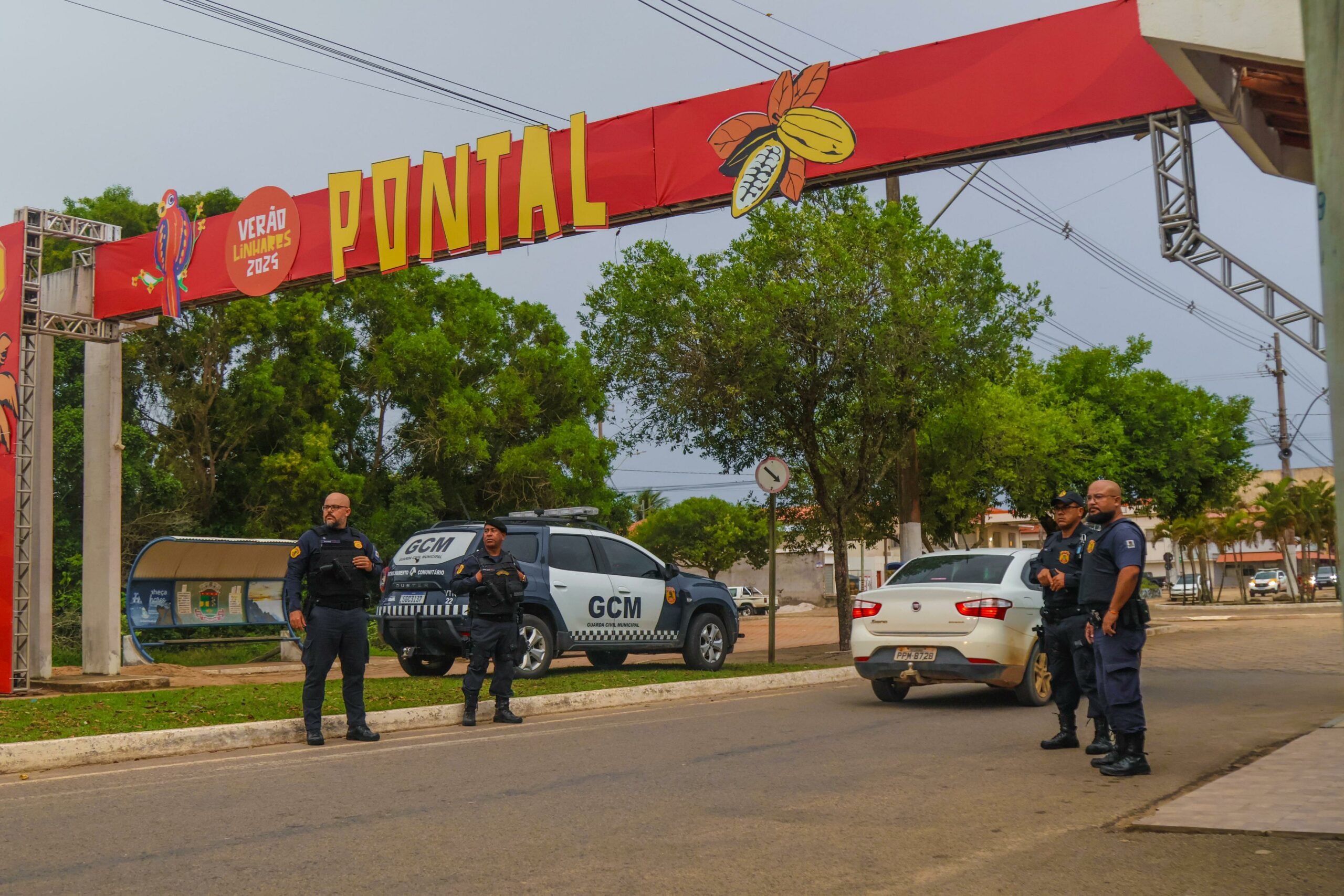 Pontal do Ipiranga em Linhares-ES, foi alvo de ações de prevenção no trânsito no último fim de semana.